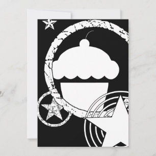punk cupcake kaart