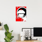 punk cupcake poster (Thuiskantoor)