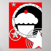 punk cupcake poster (Voorkant)