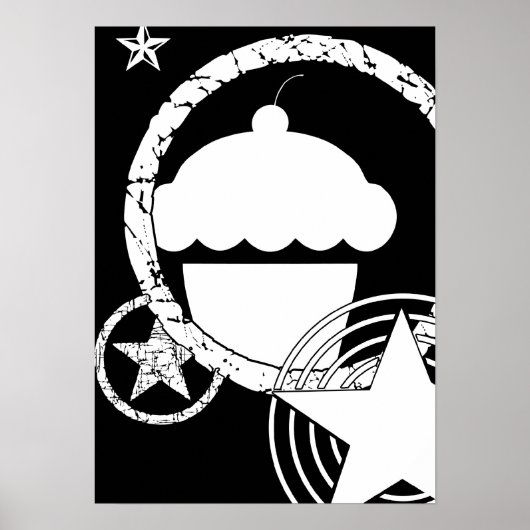 punk cupcake poster (Voorkant)