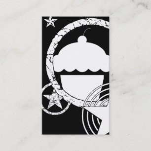 punk cupcake visitekaartje