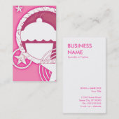 punk cupcake visitekaartje (Voorkant / Achterkant)