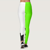Punk Cutie, Lime Green Leggings (Achterkant)