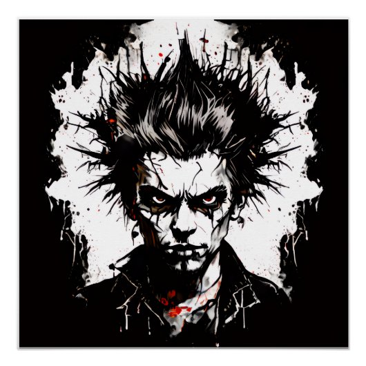 Punk design poster (Voorkant)