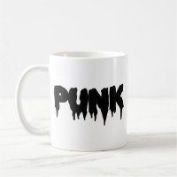  "Punk" Drip lettertype Mok