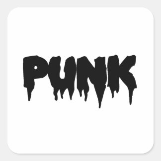 Punk Drip voor Vierkante Sticker