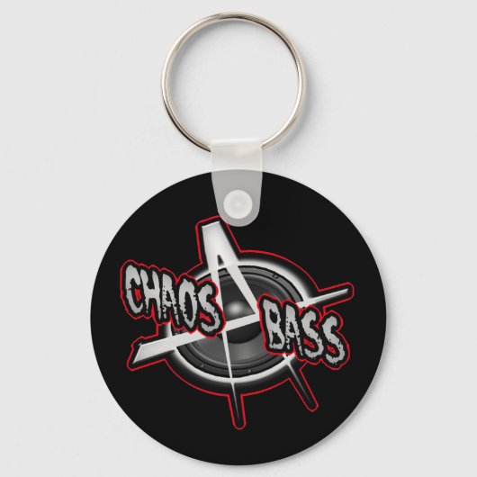 Punk Dub Electro Drum en Bass Hip-hop Dubstep Sleutelhanger (Voorkant)