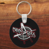 Punk Dub Electro Drum en Bass Hip-hop Dubstep Sleutelhanger (Voorkant)