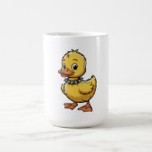 Punk Duckling – Funny Rebel Animal Art Koffiemok (Center)