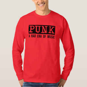 Punk: Een rastertijdperk van muziek / zwarte T-shi T-shirt