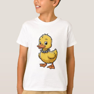 Punk Eendje – Grappige Rebellie Dieren Kunst T-shirt