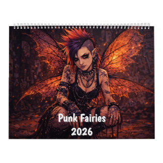 Punk Fairies Wall Calendar Kalender