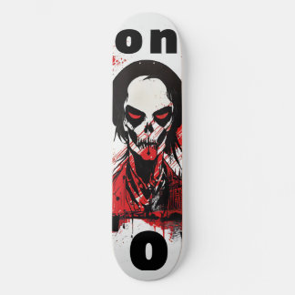 Punk Geschenk London England Zombie Rot Horror Persoonlijk Skateboard