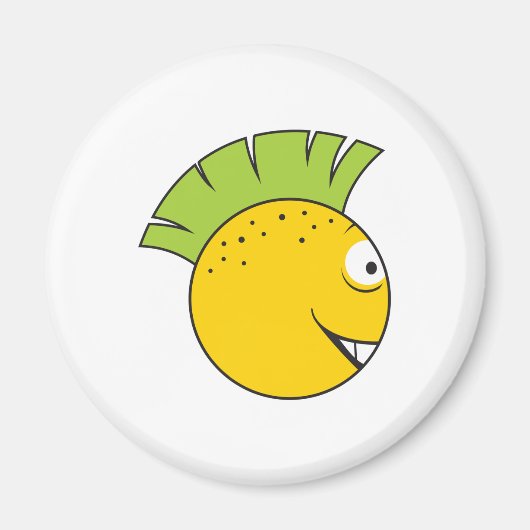 Punk gezicht magneet (Voorkant)