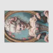 Punk Glam Marie Antoinette Decoupage Papier (Voorkant)