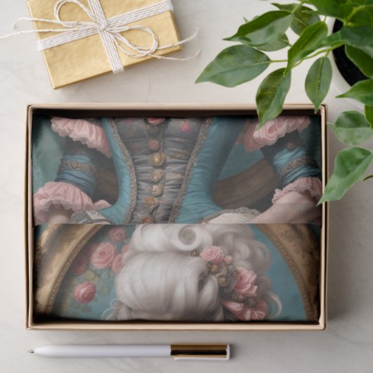 Punk Glam Marie Antoinette Decoupage Papier (Geschenk)
