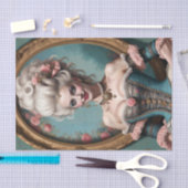 Punk Glam Marie Antoinette Decoupage Papier (Craft)