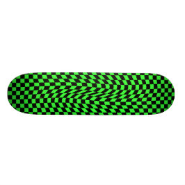 Punk golvend dambord skateboard