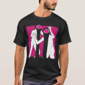 Punk Gothic Creepy Fighting Scary Fluance Shirt (Voorkant)