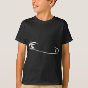 Punk Gothic veiligheidsspeld T-shirt