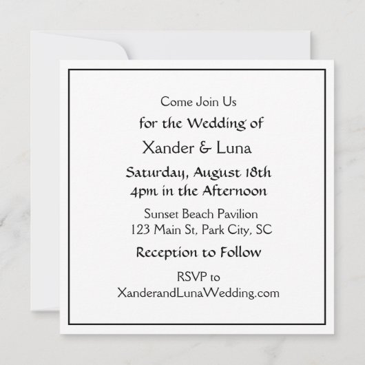 Punk Gotisch Lesbisch Paar op Strand Bruiloft Kaart (Achterkant)