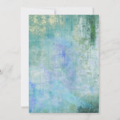 Punk Graffiti Rock and Roll bruiloft Kaart (Achterkant)