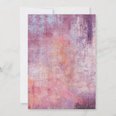 Punk Graffiti Rock and Roll bruiloft Kaart (Achterkant)