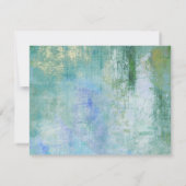 Punk Graffiti Rock and Roll bruiloft Save The Date (Achterkant)