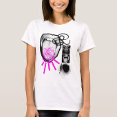 Punk Grunge Hart Collage T-shirt (Voorkant)