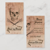 punk haarvlekster visitekaartje (Voorkant / Achterkant)