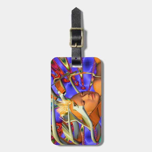 Punk hemel bagagelabel (Voorkant verticaal)