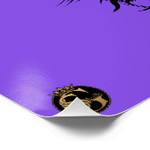 Punk hipster G-skulls schedelhoofd metavers Perfect Poster (Hoek)