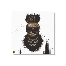 Punk hipster G-skulls schedelhoofd panther