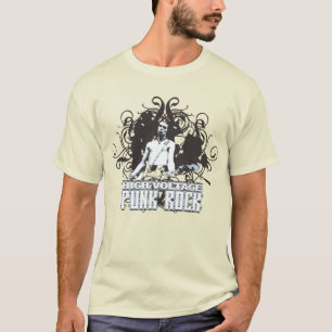 Punk hoogspanningsgesteente t-shirt