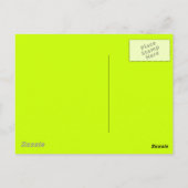 Punk huwelijk briefkaart (Achterkant)