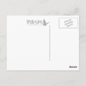 punk ijsdruppels briefkaart (Achterkant)