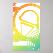 punk ijsdruppels poster (Voorkant)