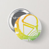 punk ijsdruppels ronde button 5,7 cm (Voorkant /achterkant)