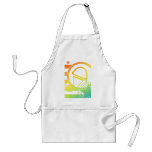 punk ijsdruppels standaard schort