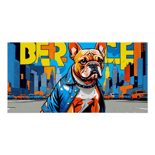 PUNK IN DE STAD-BULLDOG 10 PERFECT POSTER (Voorkant)