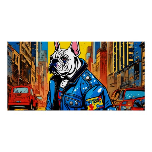 PUNK IN DE STAD-BULLDOG 11 PERFECT POSTER (Voorkant)