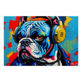 PUNK IN DE STAD-BULLDOG 14 PERFECT POSTER
