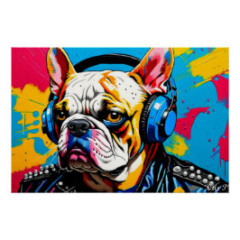 PUNK IN DE STAD-BULLDOG 15 PERFECT POSTER