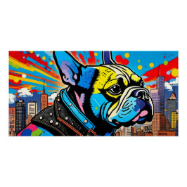 PUNK IN DE STAD-BULLDOG 8 PERFECT POSTER
