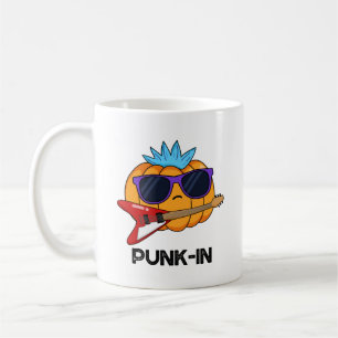 Punk-in Funny Punk Rock Pumpkin Pun Koffiemok