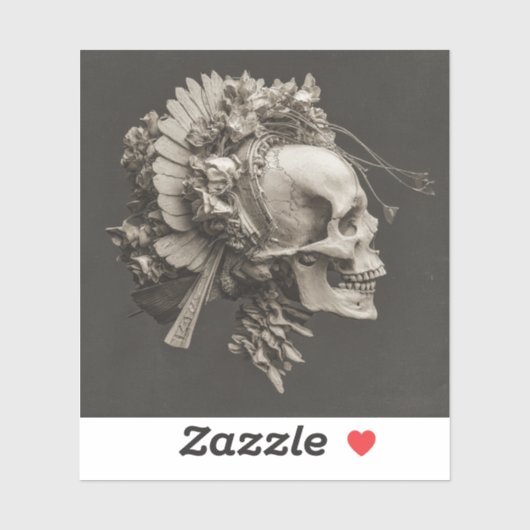 Punk in Practice — Gothic Fine Art Sticker (Vel)