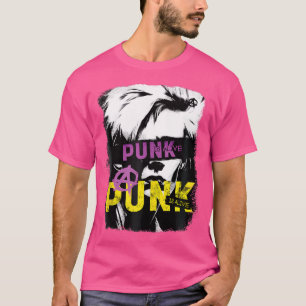 Punk is Alive Album Hoesje Grunge Retro Pun T-shirt
