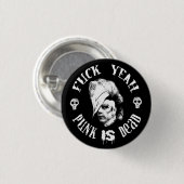 Punk IS dead Ronde Button 3,2 Cm (Voorkant /achterkant)
