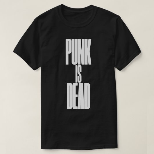 Punk is dood t-shirt (Design voorkant)