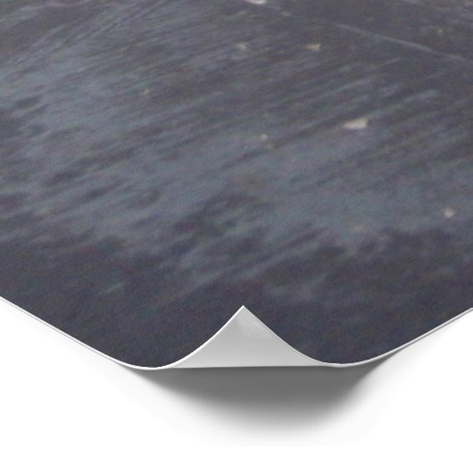 Punk is geen rock - graffiti poster (Hoek)